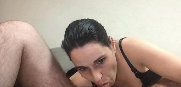  deepthroat and very hot fuck with my girl